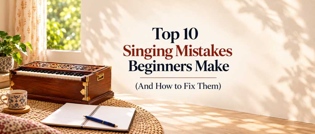Top 10 Mistakes Beginners Make While Learning Singing (And How to Fix Them)