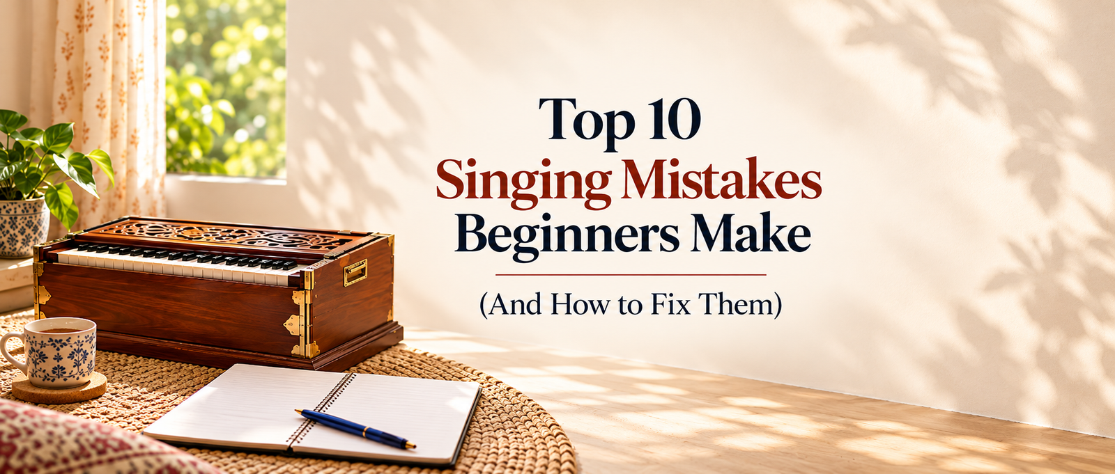 Top 10 Mistakes Beginners Make While Learning Singing (And How to Fix Them)
